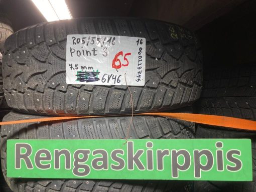 K 205/55R16 Points nasta 7,5mm DOT16 6V46