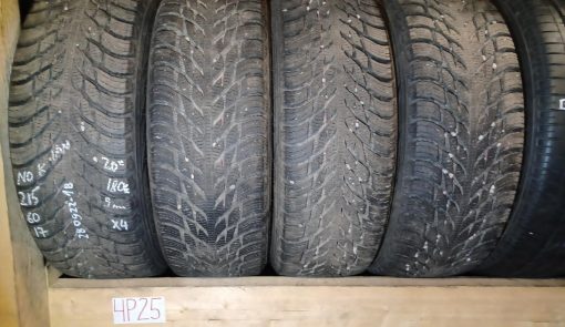 215/60R17 Nokian kitka 9mm / 4P25
