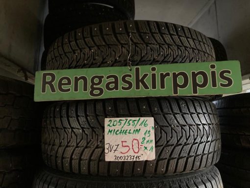 K 205/55R16 Michelin nasta 8mm 3V7