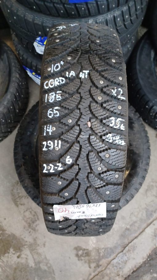 K 185/65R14 Cordiant nasta 9-11mm / 3V24
