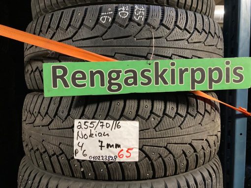 K 255/70R16 Nokian nasta 7mm 4P6