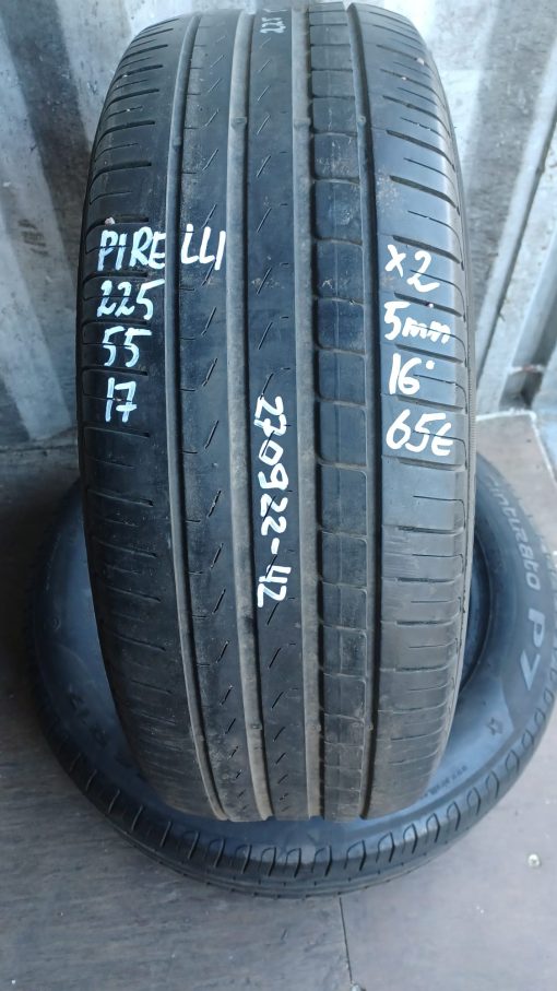 K 225/55R17 Pirelli kesä 5mm / K2