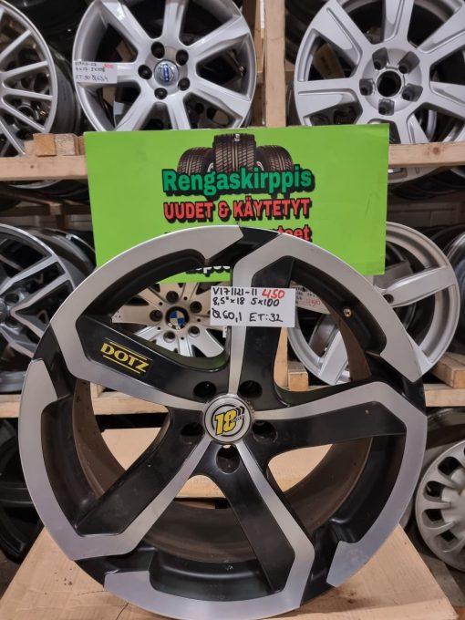18" 5x100 ET32 K60,1 18"x8,5 Dotz / H414