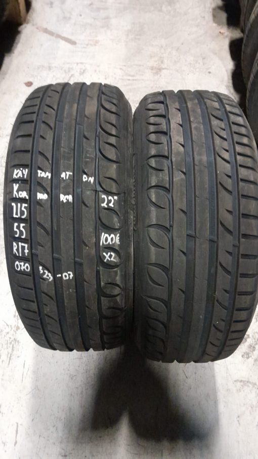 K 215/55R17 Kormoran kesä ajamattomat 5V35