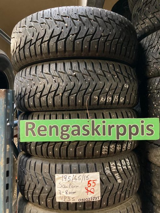 K 195/65R15 Sailun nasta 7-8mm 4P35