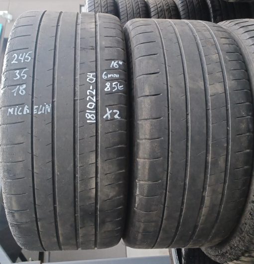 K 245/35R18 Michelin kesä 6mm / K4