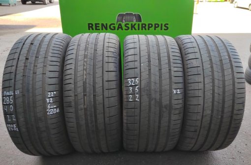 285/40R22 Pirelli kesä 6mm / 5P56