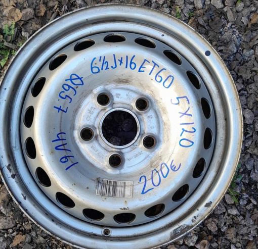 16" 5x120 ET60 K65,1 16"x6,5