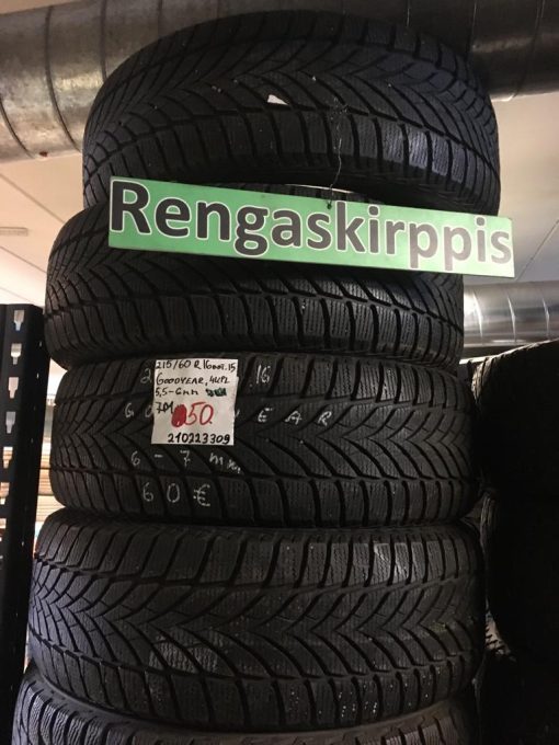 K 215/60R16 Goodyear kitka 5,5-6mm DOT15 7P1