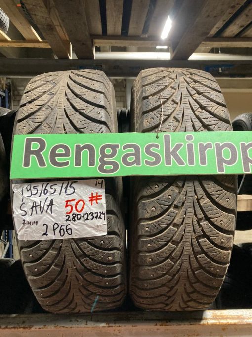 K 195/65R15 Sava nasta 7mm DOT14 2P66