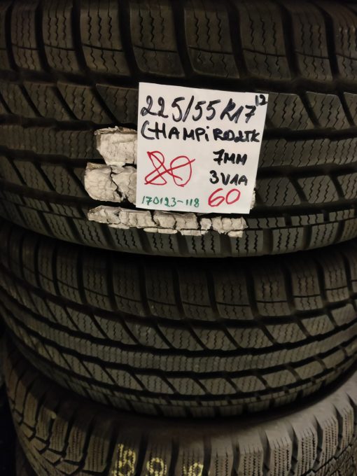 K 225/55R17 Champiro kitka 7mm DOT12 3V1A