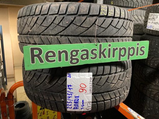 K 225/45R17 Roadx kitka 7-8mm DOT20 5P63