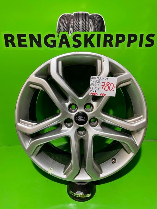 19" 5x108 ET52,5 K63,4 (19x8) Ford Oem :::