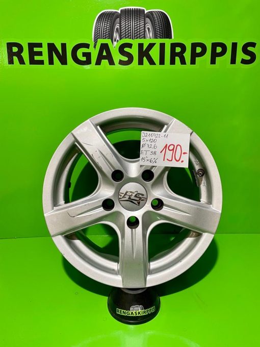 15" 5x120 ET38 K72,6 (6,5x15) ***