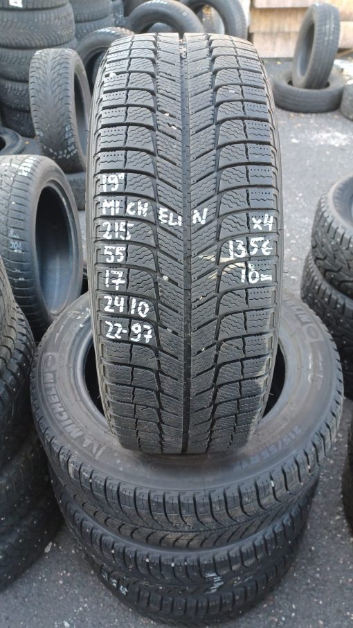 215/55R17 Michelin kitka 8mm / K12