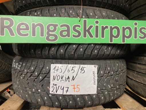K 175/65R15 Nokian nasta 7mm DOT18 2V47