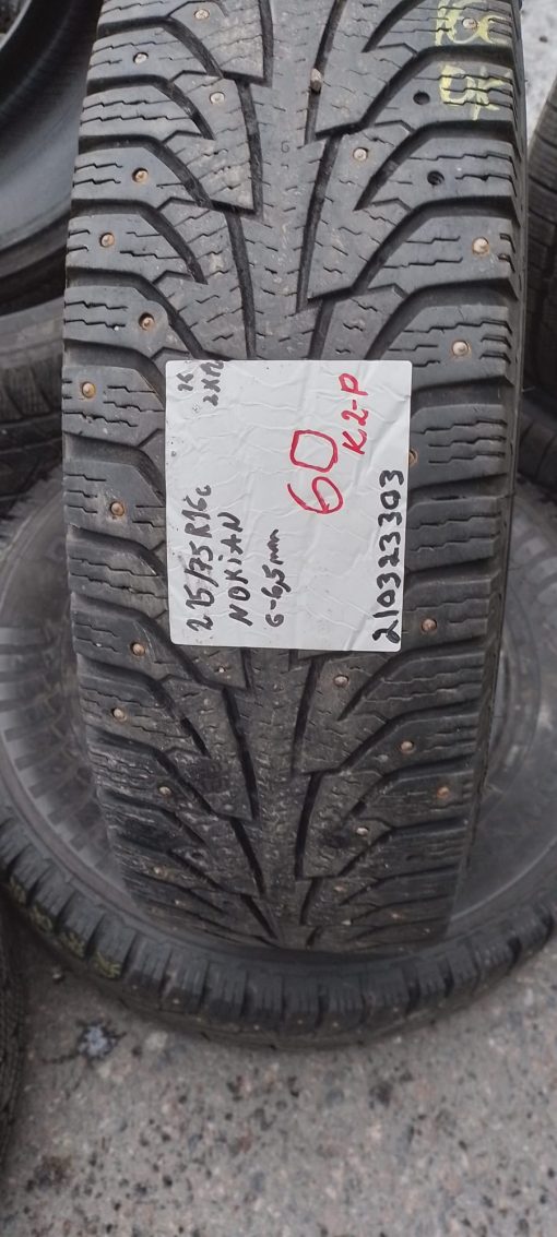 K 215/75R16c Nokian nasta 6-6,5mm DOT16 K2-P