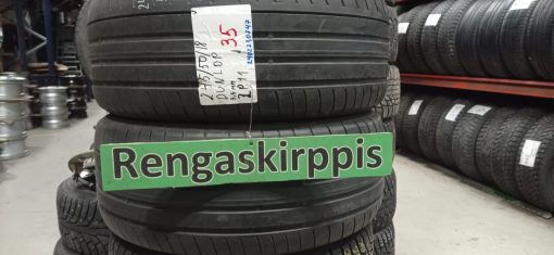 K 245/50R18 Dunlop kesä 3,5mm 2P11