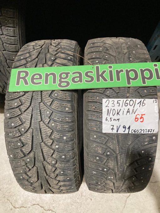 235/60R16 Nokian nasta 6,5mm / 7V91
