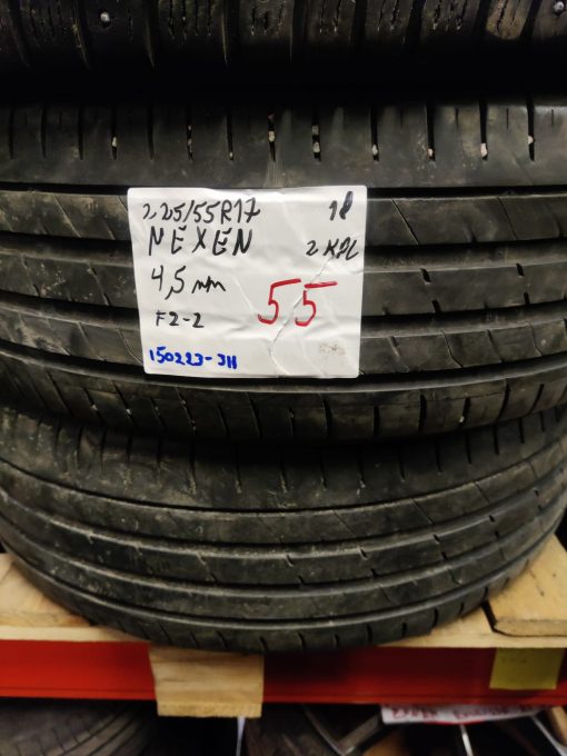 225/55R17 Nexen kesä 4,5mm / 8P1A