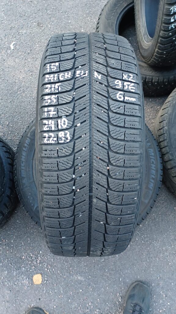 K 215/55R17 Michelin kitka 6mm / K12