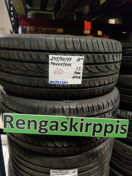 245/45R18 Powertrax kesä 2,5-3mm / 4P1A
