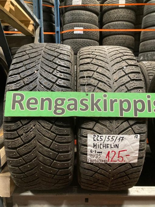 K 225/55R17 Michelin nasta 6-7mm 3V35