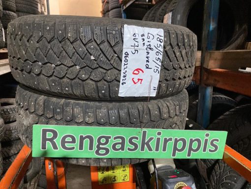 185/65R15 Gislaved nasta 8mm / 6V6