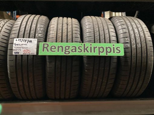 215/55R18 Goodyear kesä ajamattomat / 2P54