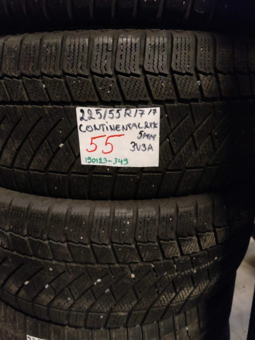 225/55R17 Continental kitka 5mm / 3V3A
