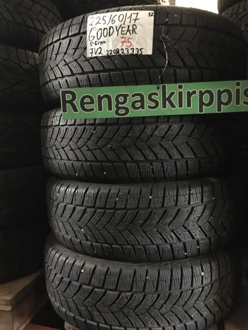 K 225/60R17 Goodyear kitka 5-6mm Dot17