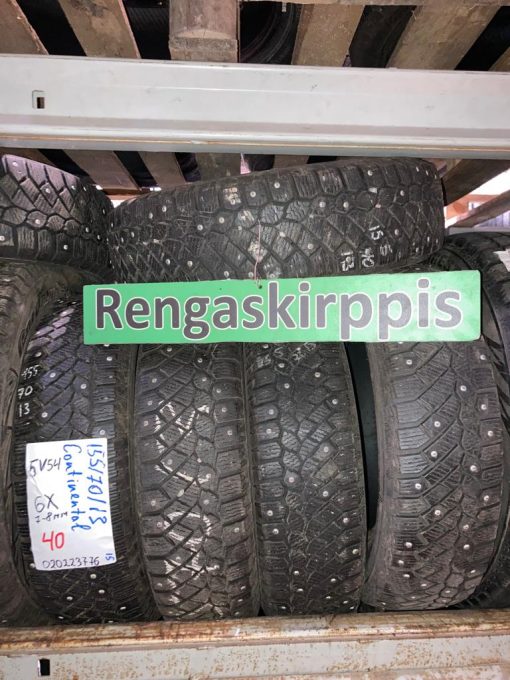 K 155/70R13 Continental nasta 7-8m DOT15 5V54