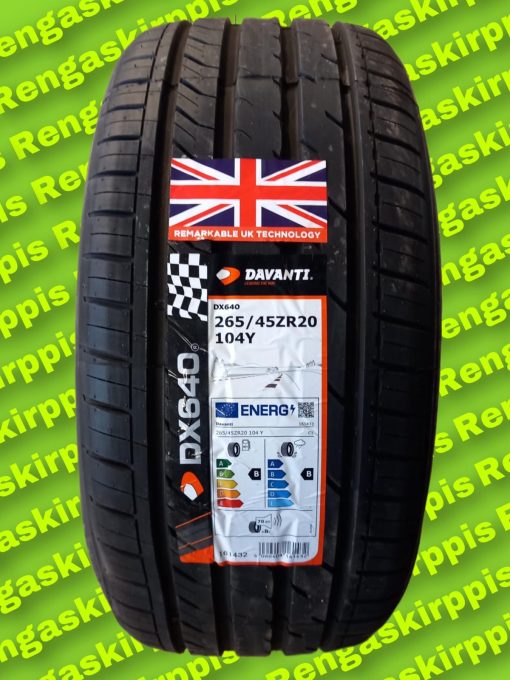265/45R20 Davanti DX640 104Y B,B 70dB/kesä