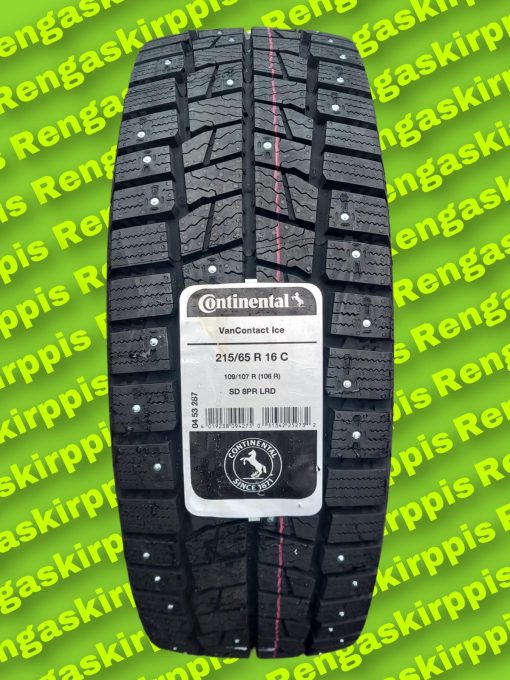 215/65R16C Continental VanContact Ice 109/107R SD 8PR LRD/ nasta