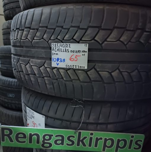285/40R22 Achilles Desert Hawk kesä 5mm
