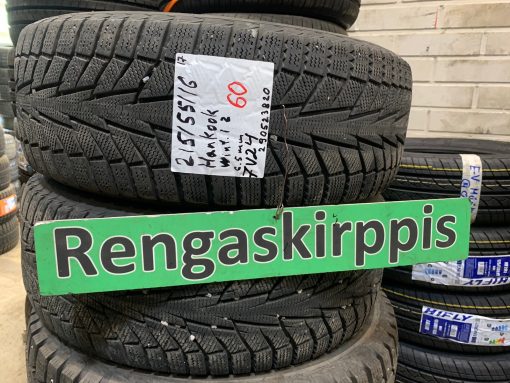 215/55R16 Hankook Winter kitka 6,5mm