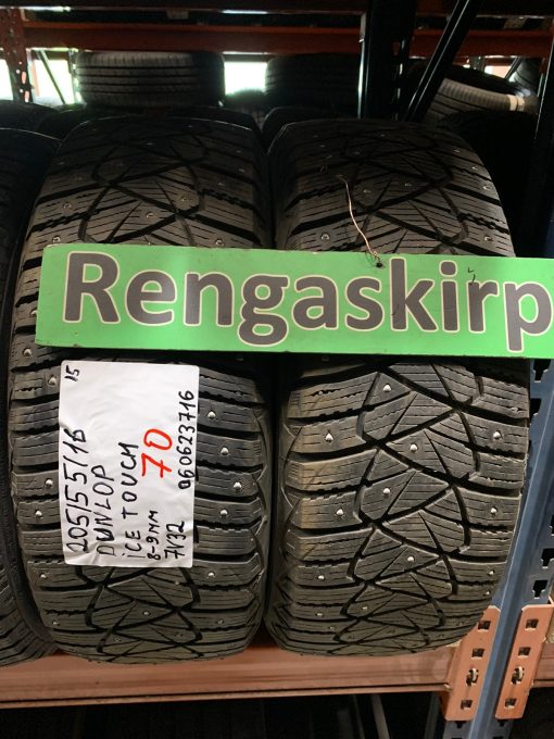205/55R16 Dunlop Ice Touch nasta 8-9mm