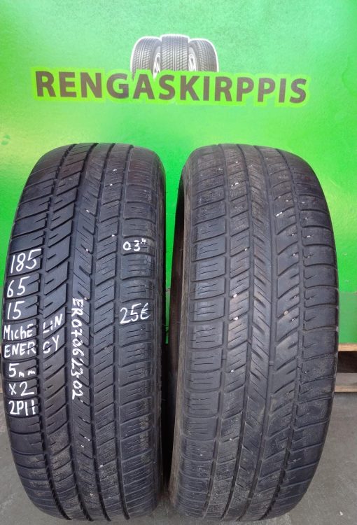 185/65R15 Michelin Energy kesä 5mm