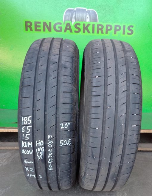 185/65R15 Kumho EcoWing ES31 kesä 6mm