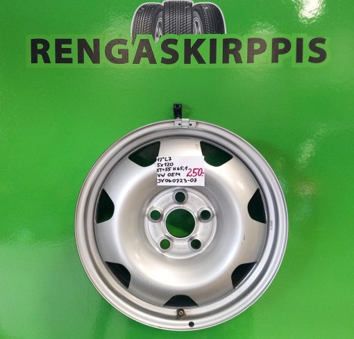 17" 5x120 ET55 K65,1 17"x7 VW Oem