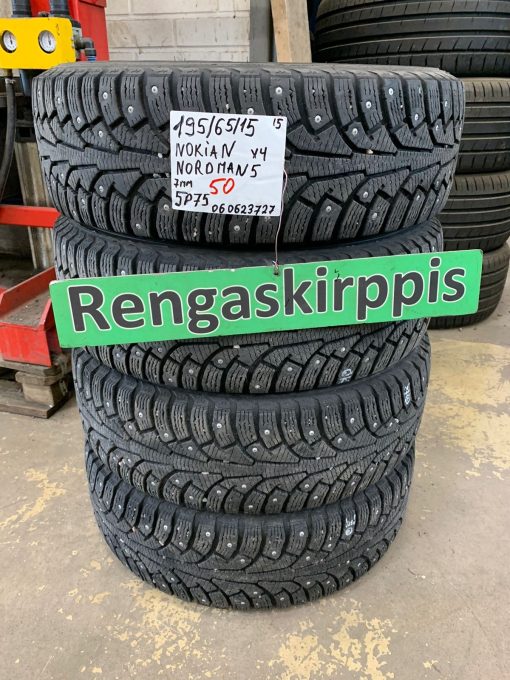 195/65R15 Nokian Nordman 5 nasta 7mm / 5P75