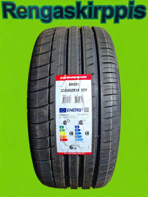 235/40R18 Diamondback DH201 95Y XL C,C 72dB/kesä