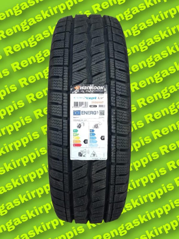 205/65R16C Hankook Winter I'Cept RW12  107/105T /kitka