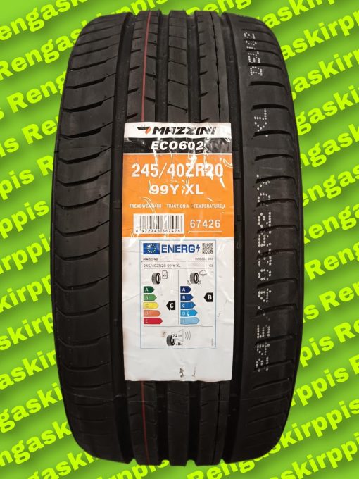 245/40R20 Mazzini Eco602 99Y XL C,B 72dB/kesä