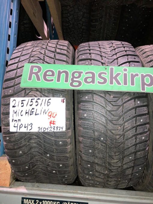 215/55R16 Michelin nasta 7mm / 4P43