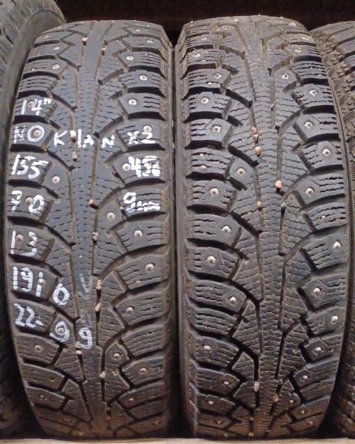 155/70R13 Nokian nasta 9mm / 3V34
