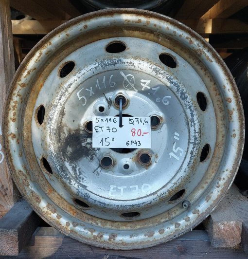 15" 5x118 ET70 K71,6 / 6P43
