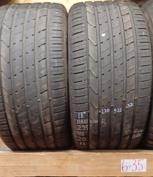 k 295/40R20 Hankook 5-6mm kesä/ 6-35