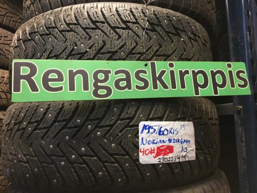195/60R15 Nokian nasta 6mm / 1-3