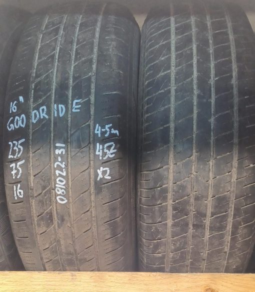 235/75R16 Goodride kesä 4-5mm / 3P27